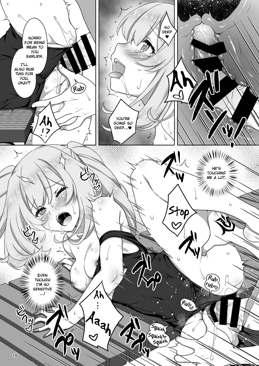 Hentai Manga Comic-A Book About Jeanne's & Maries's School Swimsuits-Read-19